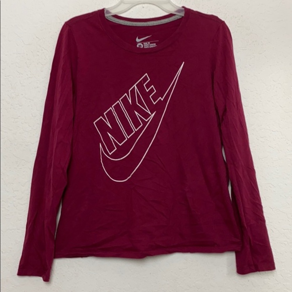 ✅Women Nike Long Sleeve Tee Shirt Size M